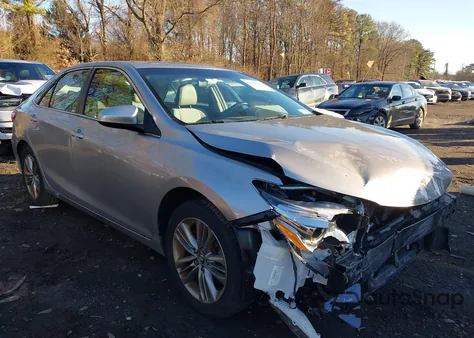 2017 Toyota Camry Se из США, поврежденный, VIN 4T1BF1FK7HU324133